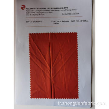 100% polyester 360T FD 0,2 * 0.15cm Taffeta